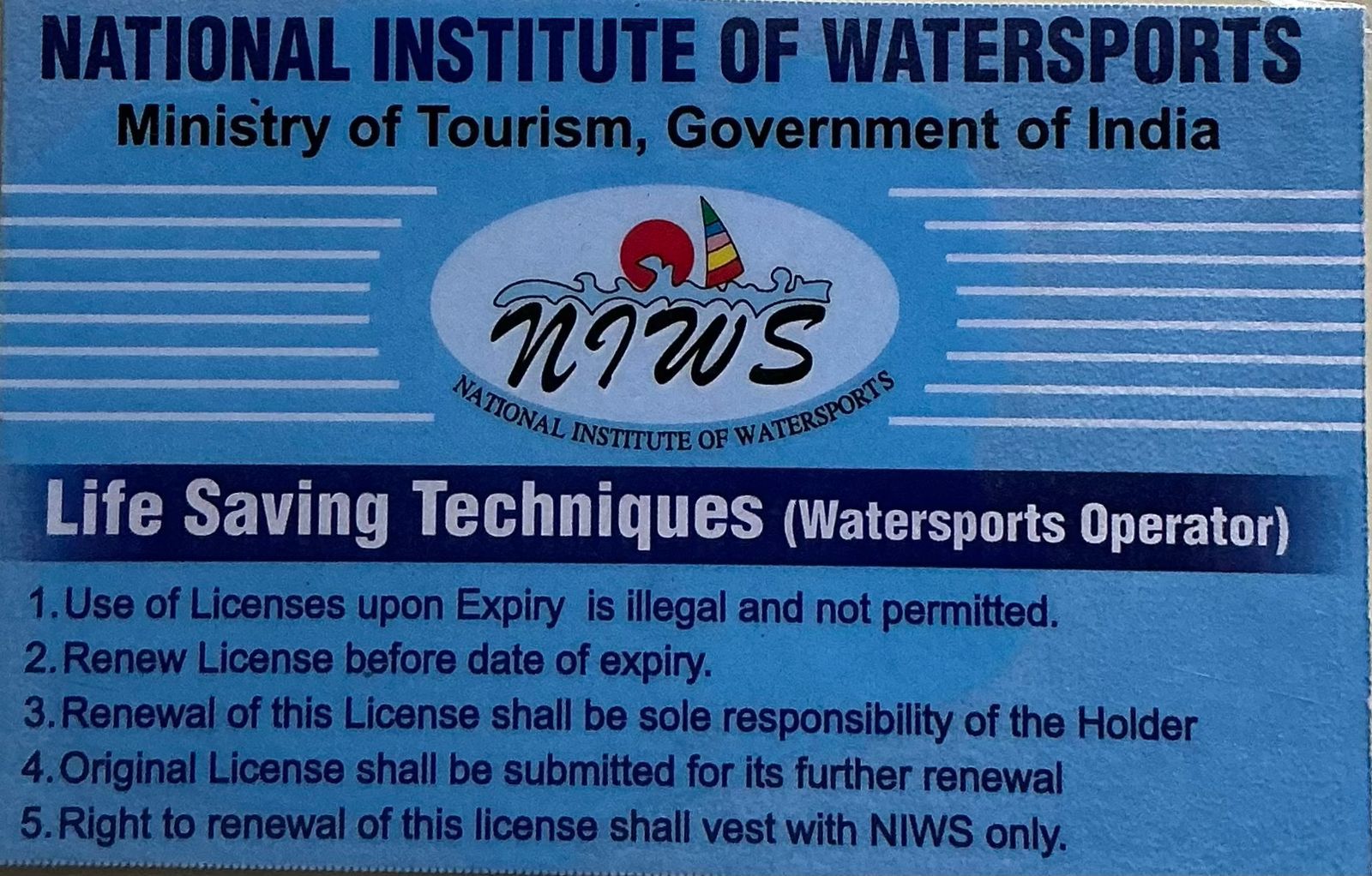 Amphibianz official government kayaking certification Kerala